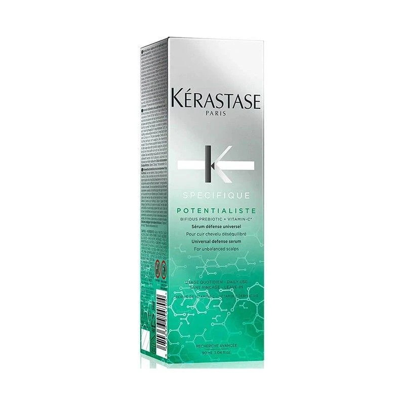 商品Kérastase|欧洲直邮Kerastase卡诗平衡头皮小绿瓶精华90ml抵御干燥紧绷感,价格¥682,第2张图片详细描述