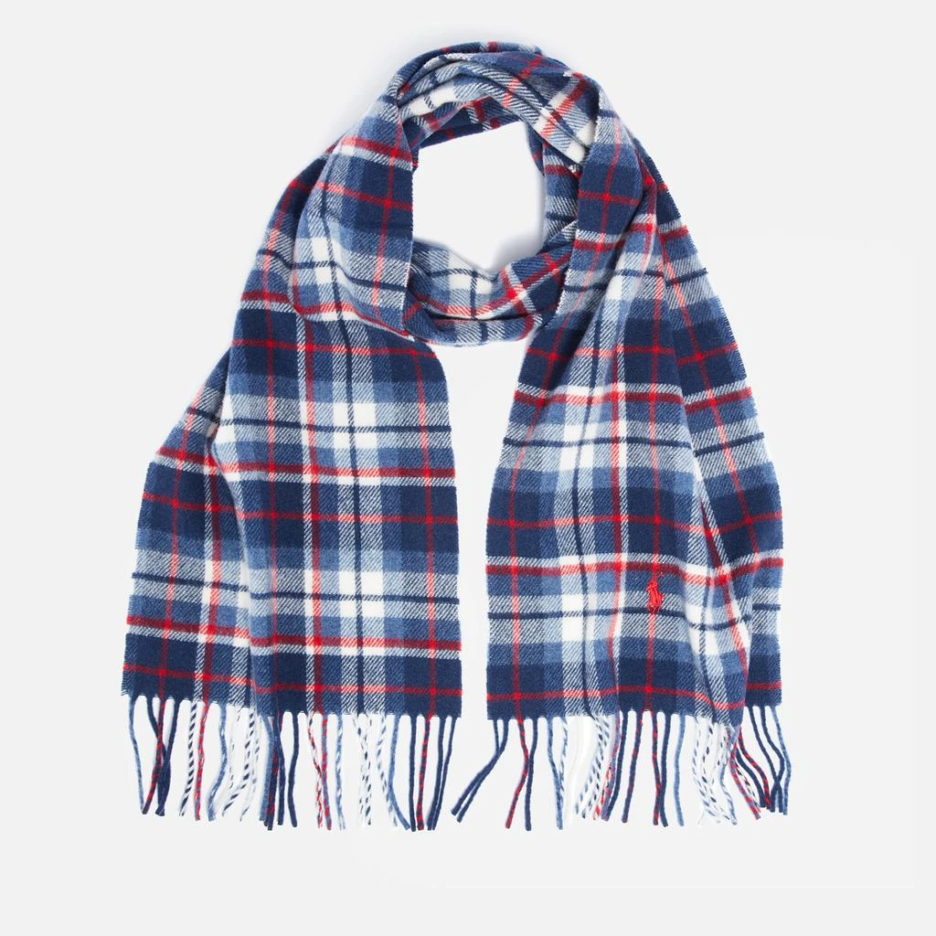 商品Ralph Lauren|Polo Ralph Lauren Plaid Recycled Wool-Blend Scarf,价格¥751,第1张图片