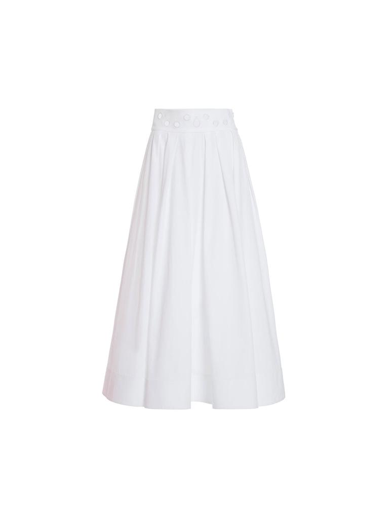 Eyelet Midi Skirt商品第1张图片规格展示