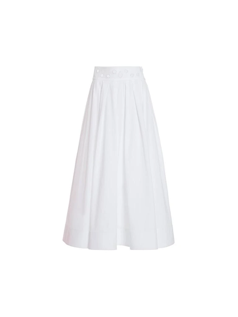 商品Rosie Assoulin|Eyelet Midi Skirt,价格¥3634,第1张图片