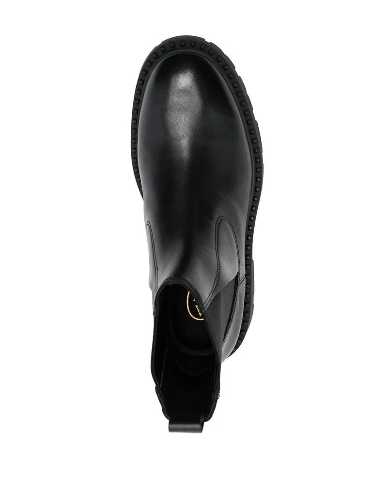 商品Ash|Black Calf Leather Genesis Ankle Boots,价格¥1197,第4张图片详细描述