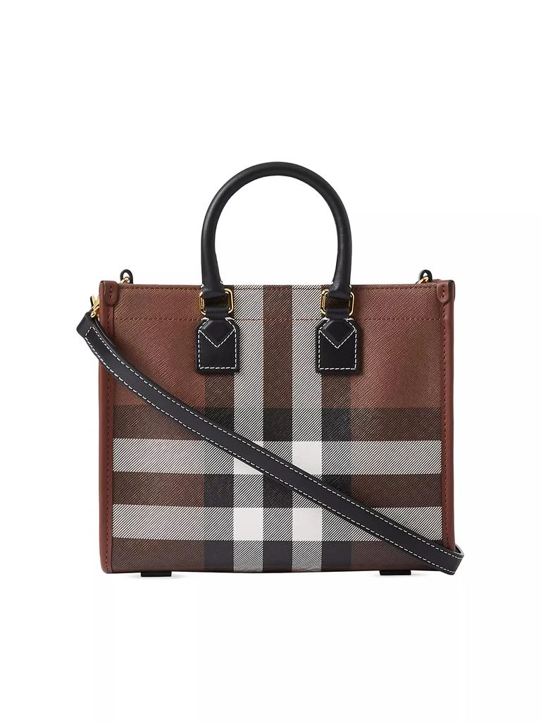 商品Burberry|Mini Freya Check Tote,价格¥13055,第4张图片详细描述