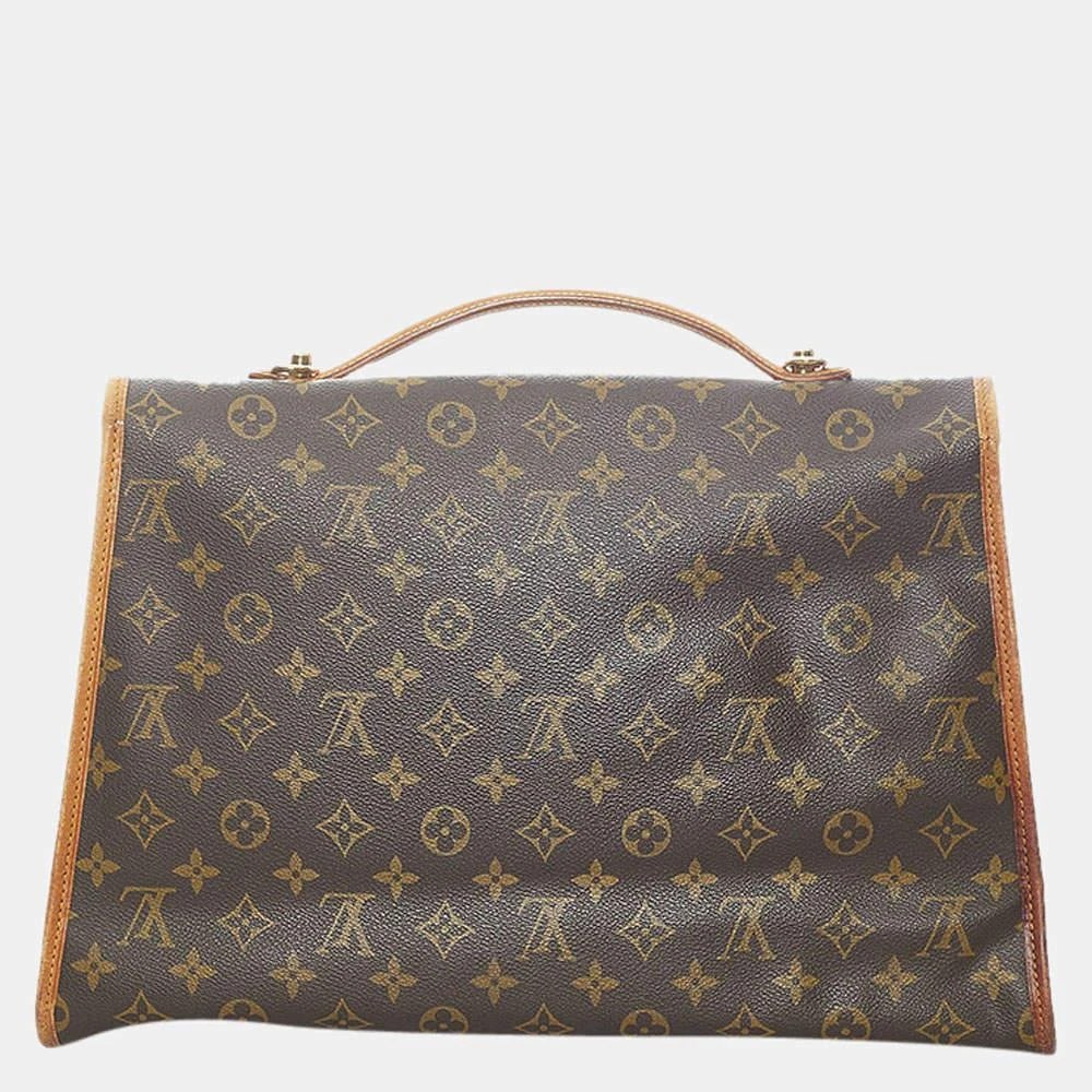 商品[二手商品] Louis Vuitton|Louis Vuitton Brown Monogram Beverly Business Bag,价格¥7298,第3张图片详细描述