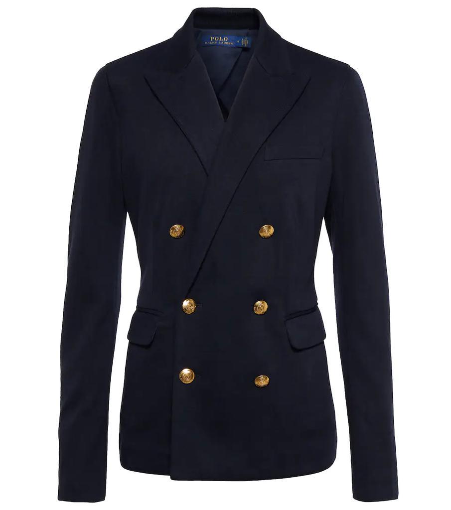 商品Ralph Lauren|针织双排扣西装式外套,价格¥2114,第1张图片