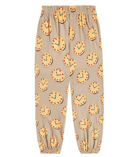 商品Jellymallow|Watch printed cotton sweatpants,价格¥313,第1张图片