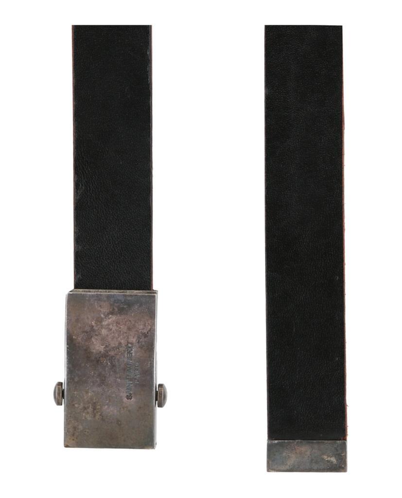 商品Yves Saint Laurent|Mens Metal Buckle Leather Belt,价格¥1822,第4张图片详细描述