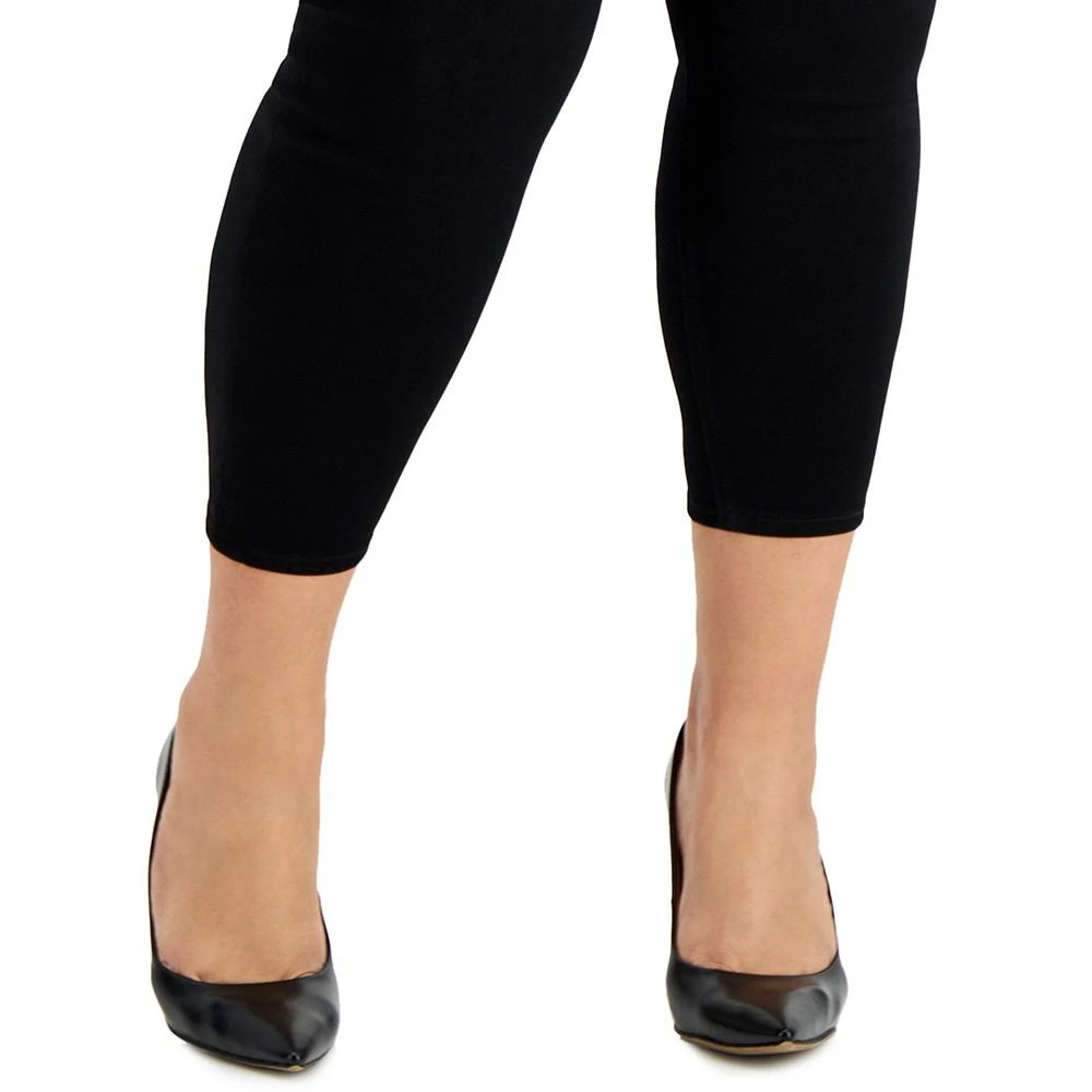 商品Celebrity Pink|Trendy Plus Size Black Skinny Ankle Jeans,价格¥111,第5张图片详细描述