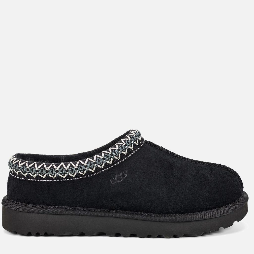 商品UGG|Women's Tasman Suede Slippers - Black,价格¥1040,第1张图片