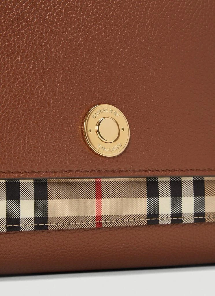 商品Burberry|Burberry Foldover Vintage Check Detail Crossbody Bag,价格¥10162,第5张图片详细描述