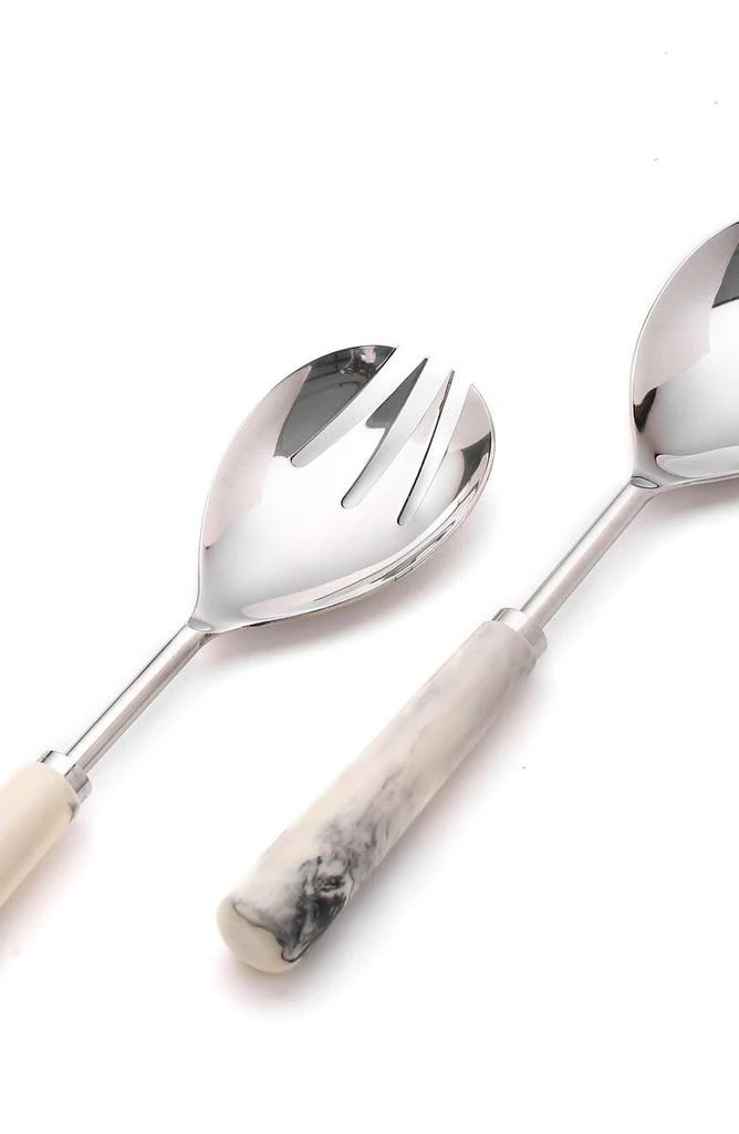 商品Tiramisu|Resin & Metal Salad Server 2-Piece Set,价格¥367,第2张图片详细描述