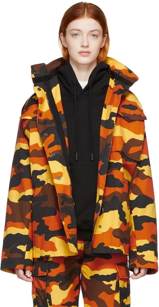 商品Off-White|Multicolor Camo M-65 Jacket,价格¥3359,第1张图片