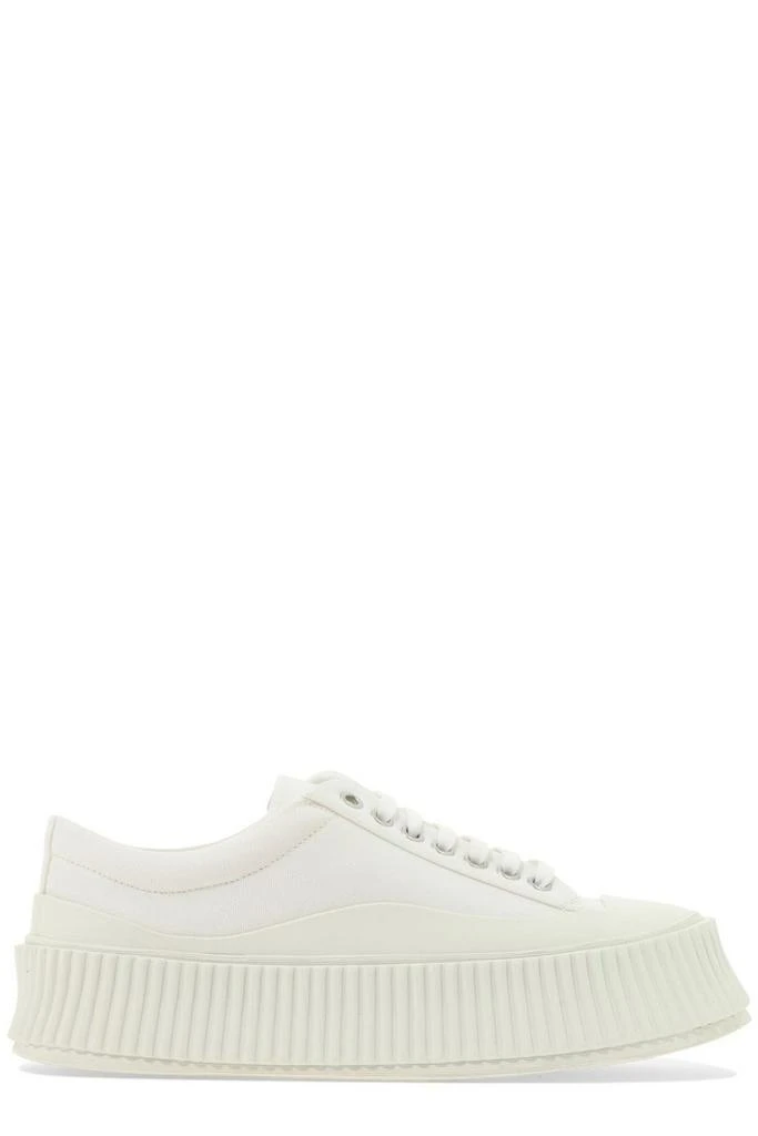 商品Jil Sander|Jil Sander Round Toe Low-Top Sneakers,价格¥2215,第1张图片