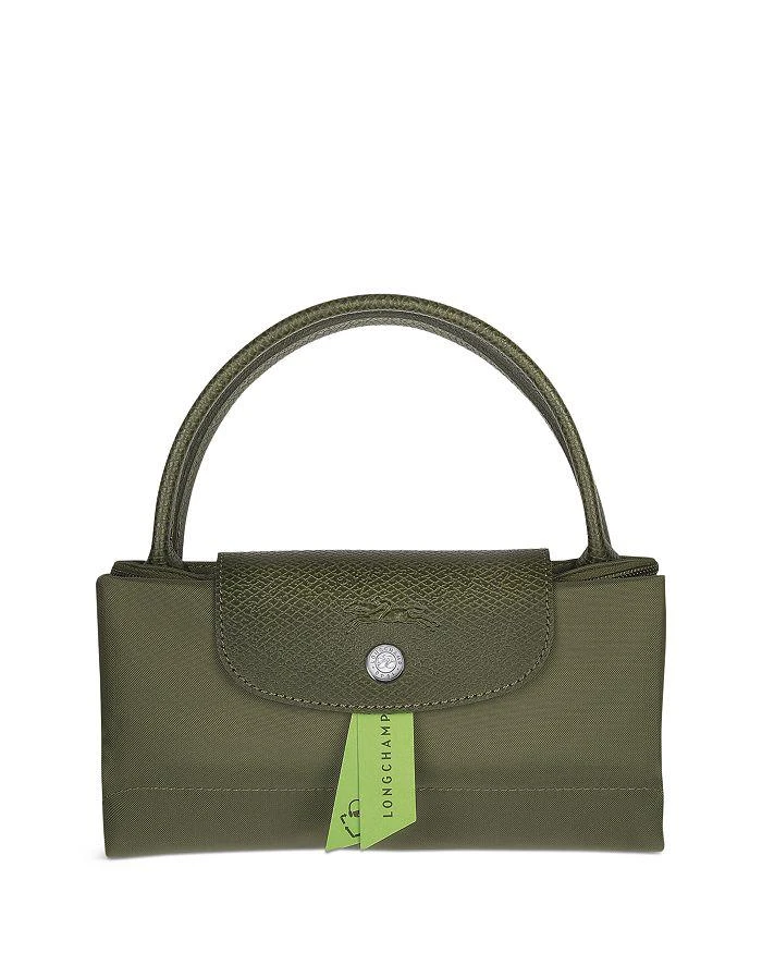 商品Longchamp|Le Pliage Green Small Tote Bag,价格¥1025,第4张图片详细描述