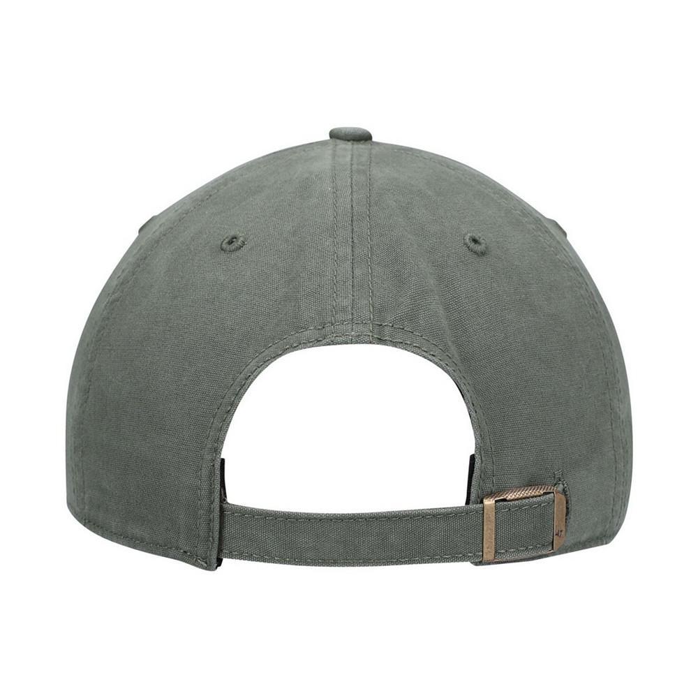 商品47 Brand|Men's Green Green Bay Packers Upland MVP Logo Adjustable Hat,价格¥194,第6张图片详细描述