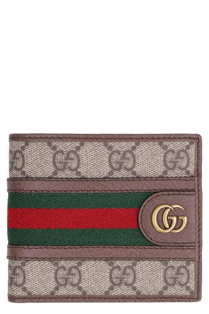 商品Gucci|Gucci Ophidia Flap-Over Wallet,价格¥3314,第1张图片