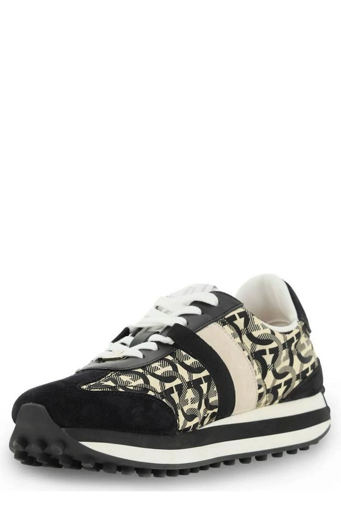 商品Salvatore Ferragamo|Ferragamo Gancini Print Lace-Up Sneakers,价格¥2354,第2张图片详细描述
