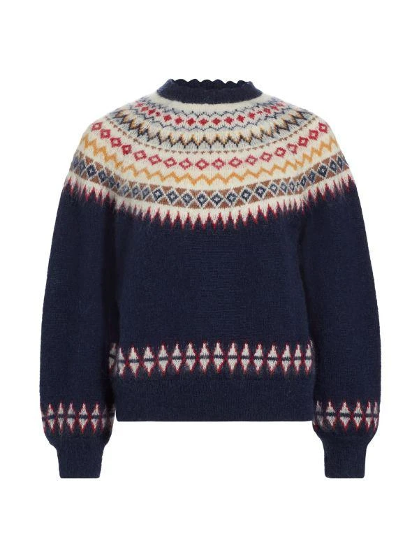 Harvest Fair Isle-Inspired Mohair-Blend Sweater 商品