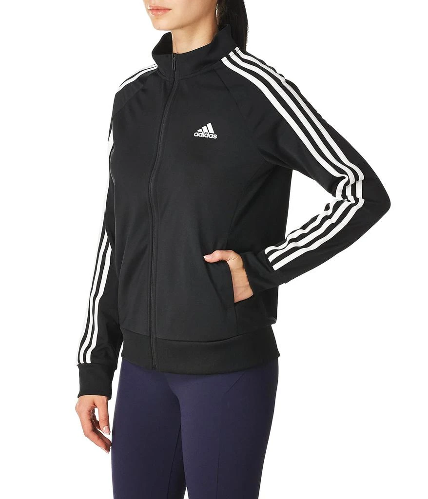 商品Adidas|Plus Size Essentials Warm-Up 3-Stripes Track Jacket,价格¥165,第2张图片详细描述