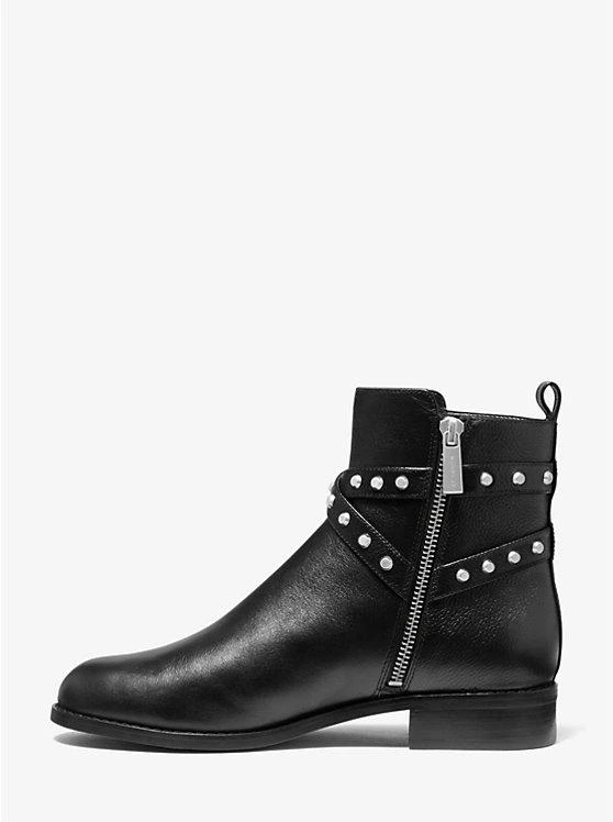 商品Michael Kors|Preston Studded Leather Ankle Boot,价格¥1100,第3张图片详细描述