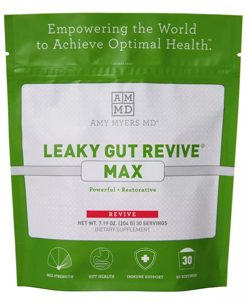 商品Amy Myers MD®|Leaky Gut Revive Max 30 Servings,价格¥486,第1张图片