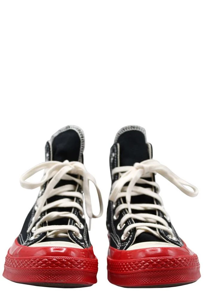 商品Converse|Converse X Comme des Garçons Play Chuck 70 High-Top Sneakers,价格¥1081,第4张图片详细描述