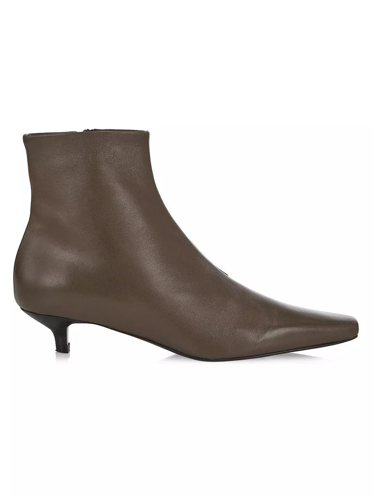 商品Totême|The Slim 50MM Leather Ankle Boots,价格¥2997,第1张图片