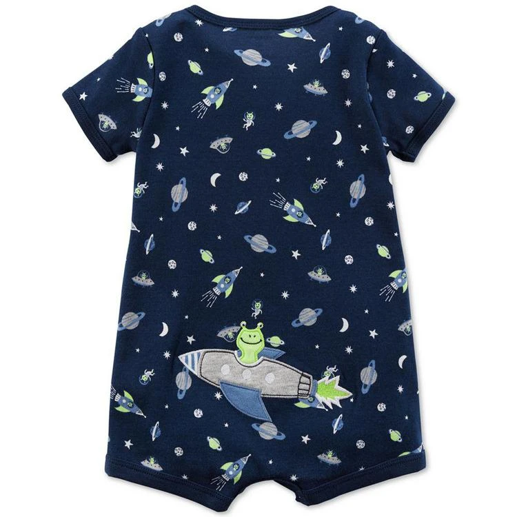 商品Carter's|Space-Print Cotton Romper, Baby Boys,价格¥63,第2张图片详细描述