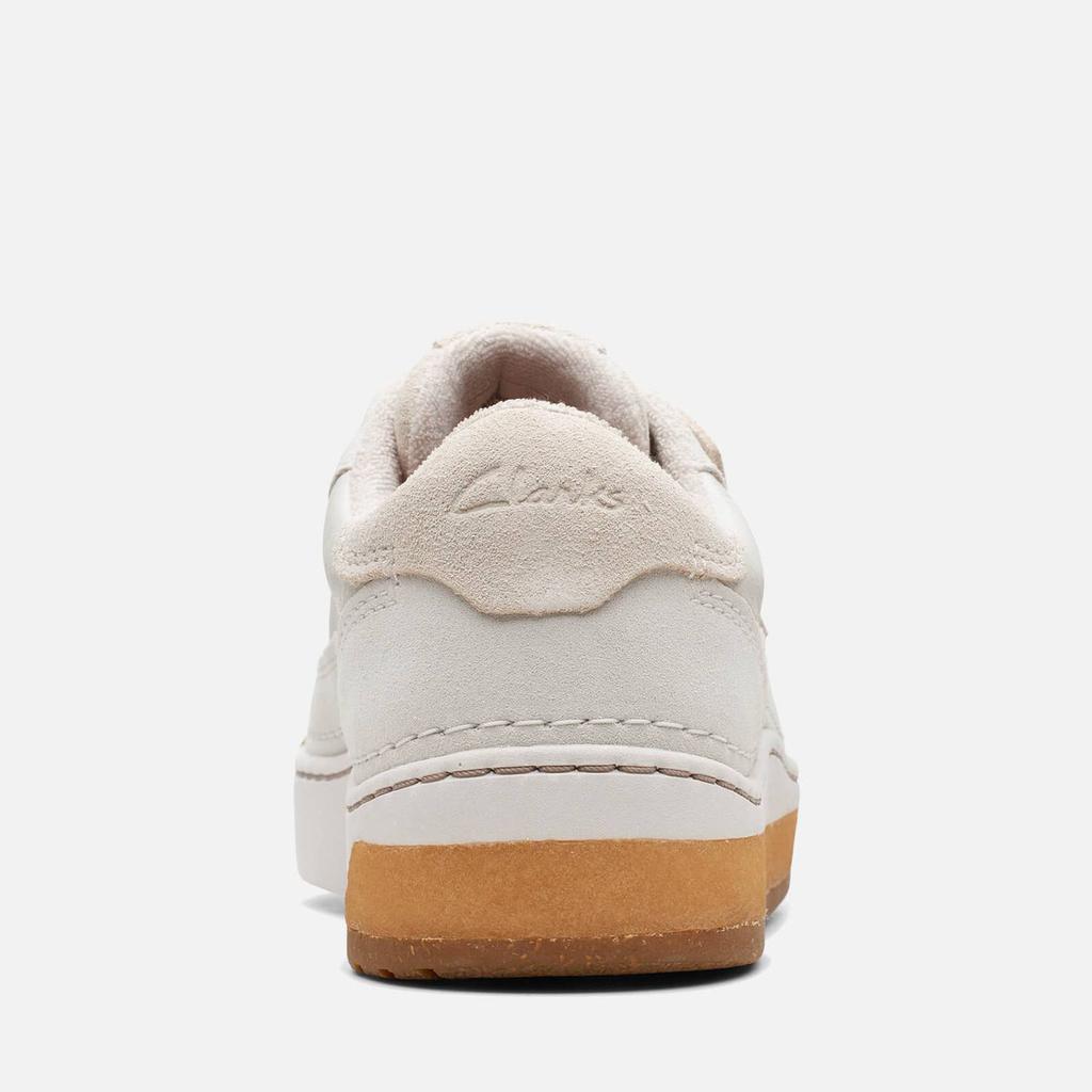 Clarks Craft Court Suede and Leather Trainers商品第5张图片规格展示