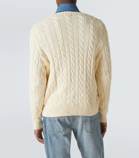 商品Ralph Lauren|棉质绞花针织毛衣,价格¥1766,第4张图片详细描述