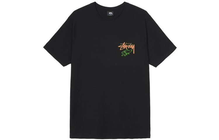 商品[国内直发] STUSSY|Super Bloom Tee 背后大Logo印花短袖美式复古T恤 男女同款,价格¥646,第3张图片详细描述