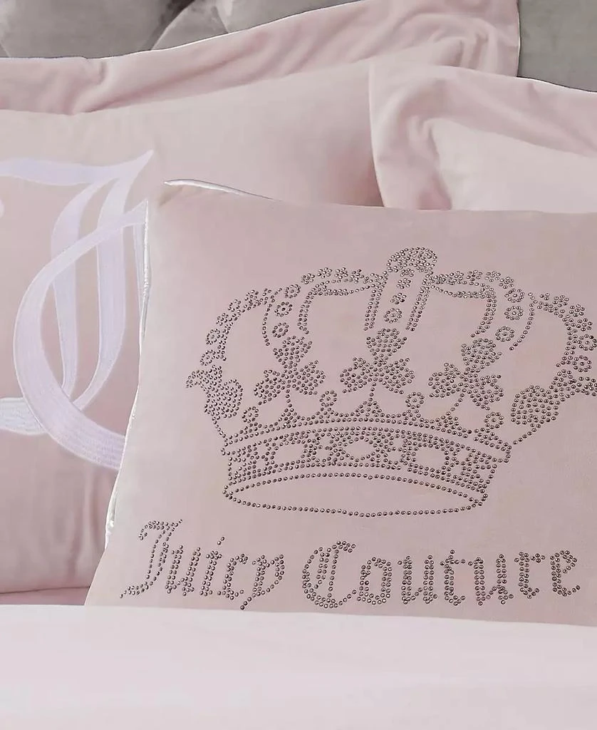 商品Juicy Couture|Velvet Novelty Decorative Pillow,价格¥251,第5张图片详细描述