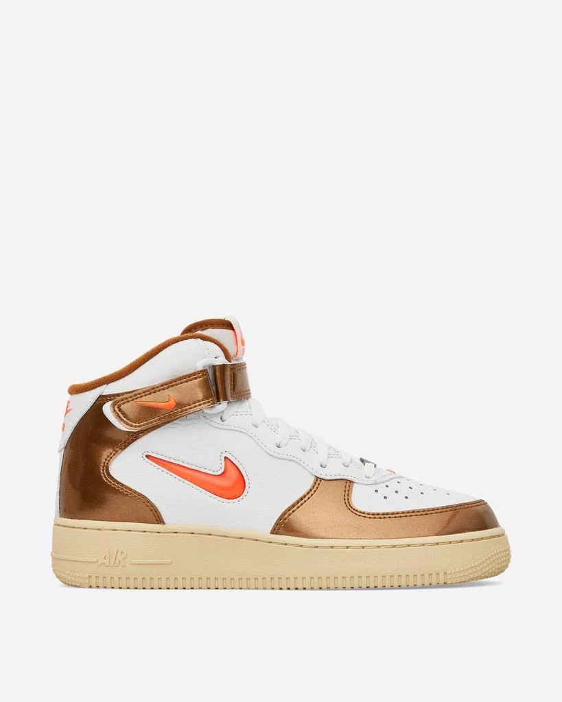 商品NIKE|Air Force 1 Mid QS Sneakers Brown,价格¥604,第1张图片