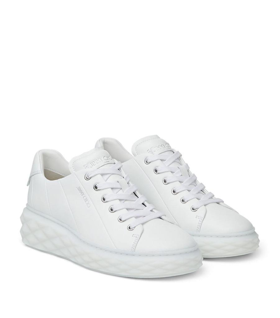 商品Jimmy Choo|Leather Diamond Light Maxi Sneakers,价格¥4790,第7张图片详细描述