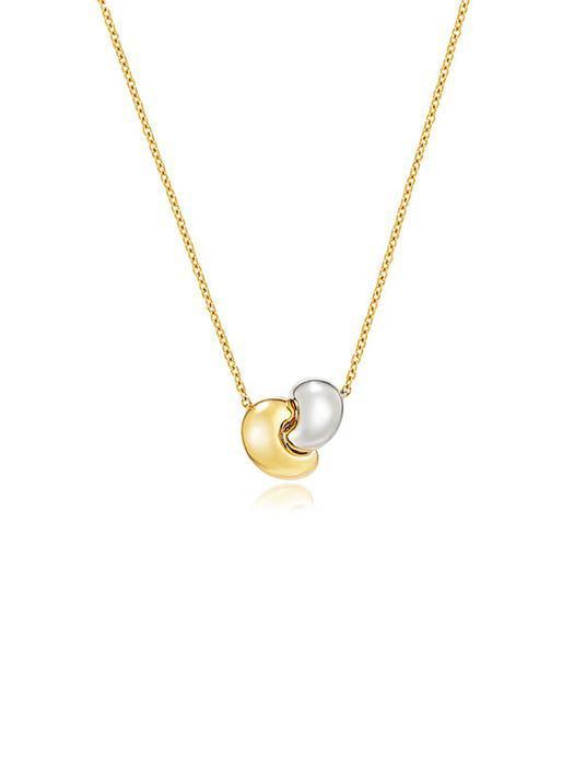 商品hyeres-lor|Etrive 14K Duet Necklace M,价格¥3667,第4张图片详细描述