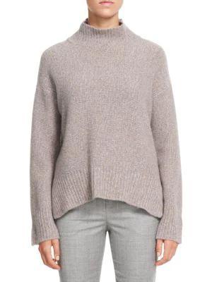 商品Theory|Karenia Mockneck Cashmere Sweater,价格¥1345,第1张图片