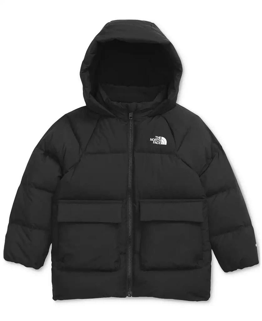 商品The North Face|Toddler & Little Girls North Quilted Fleece-Lined Full-Zip Hooded Down Parka,价格¥973,第4张图片详细描述