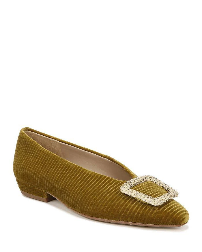 商品Sam Edelman|Women's Janina Slip On Embellished Flats,价格¥764,第1张图片详细描述