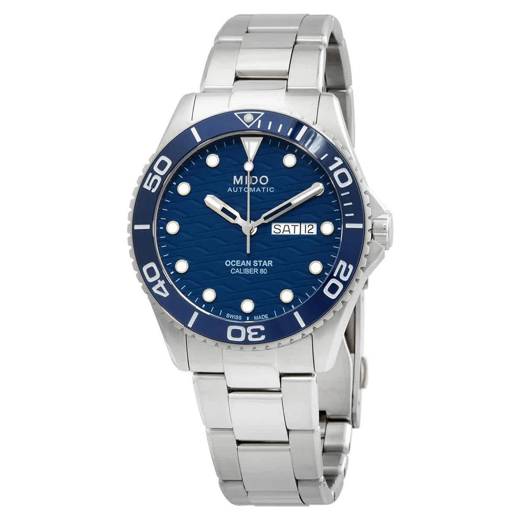 商品MIDO|Ocean Star Automatic Blue Dial Men's Watch M0424301104100,价格¥5875,第1张图片