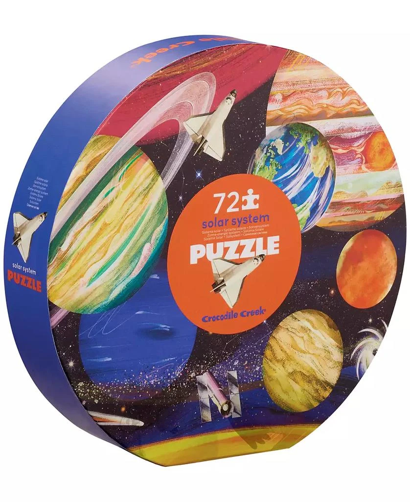 商品Crocodile Creek|Solar System Round Box Puzzle, 72 Pieces,价格¥150,第1张图片