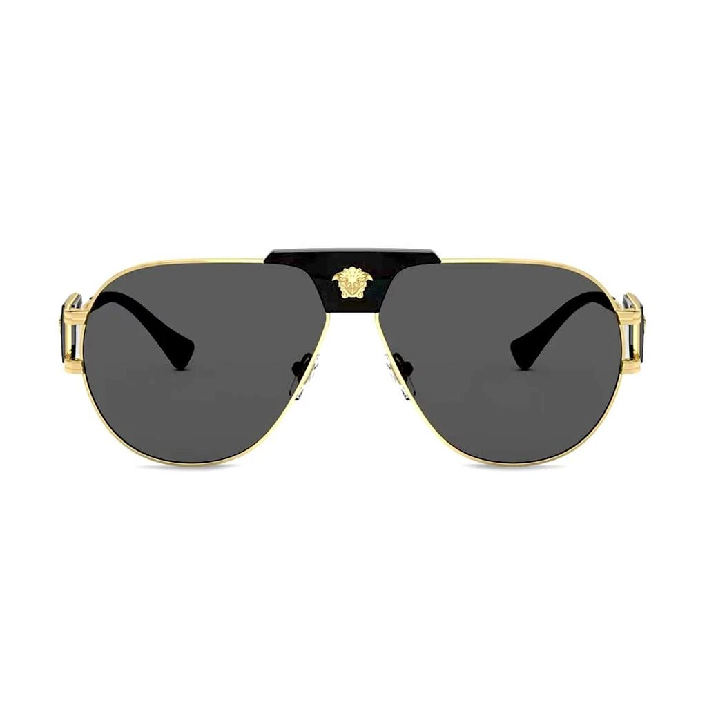 商品Versace|Versace Eyewear Aviator Frame Sunglasses,价格¥1780,第1张图片