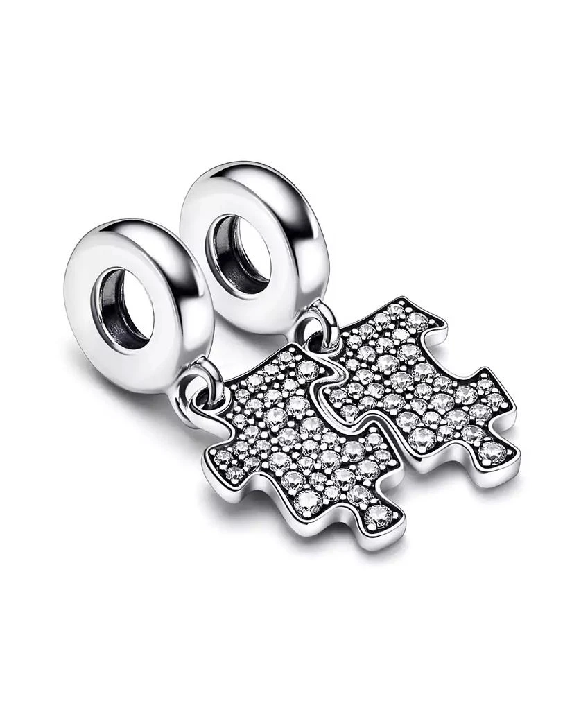 商品PANDORA|Cubic Zirconia Sparkling Puzzle Piece Dangle Charm,价格¥282,第3张图片详细描述