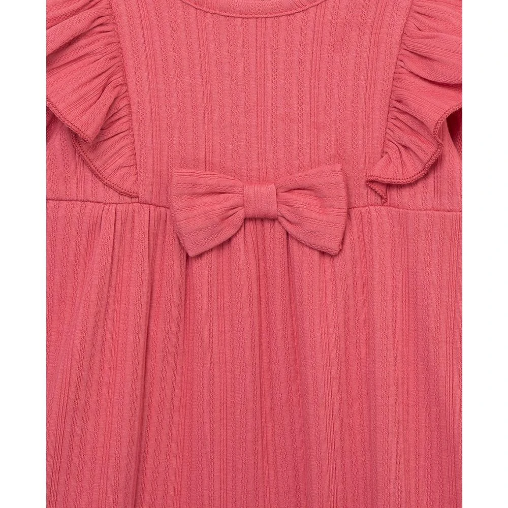 商品Little Me|Baby Girls 2-Pc. Berry Pointelle Jumpsuit & Headband Set,价格¥224,第3张图片详细描述