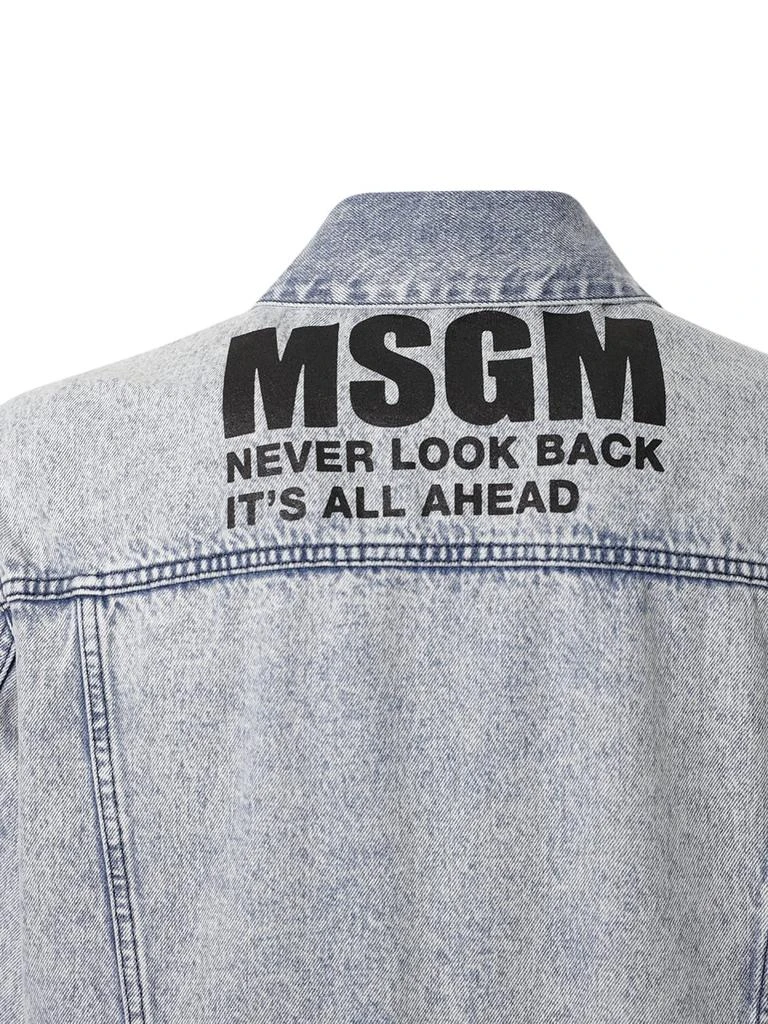 商品MSGM|Denim Jacket,价格¥2494,第4张图片详细描述