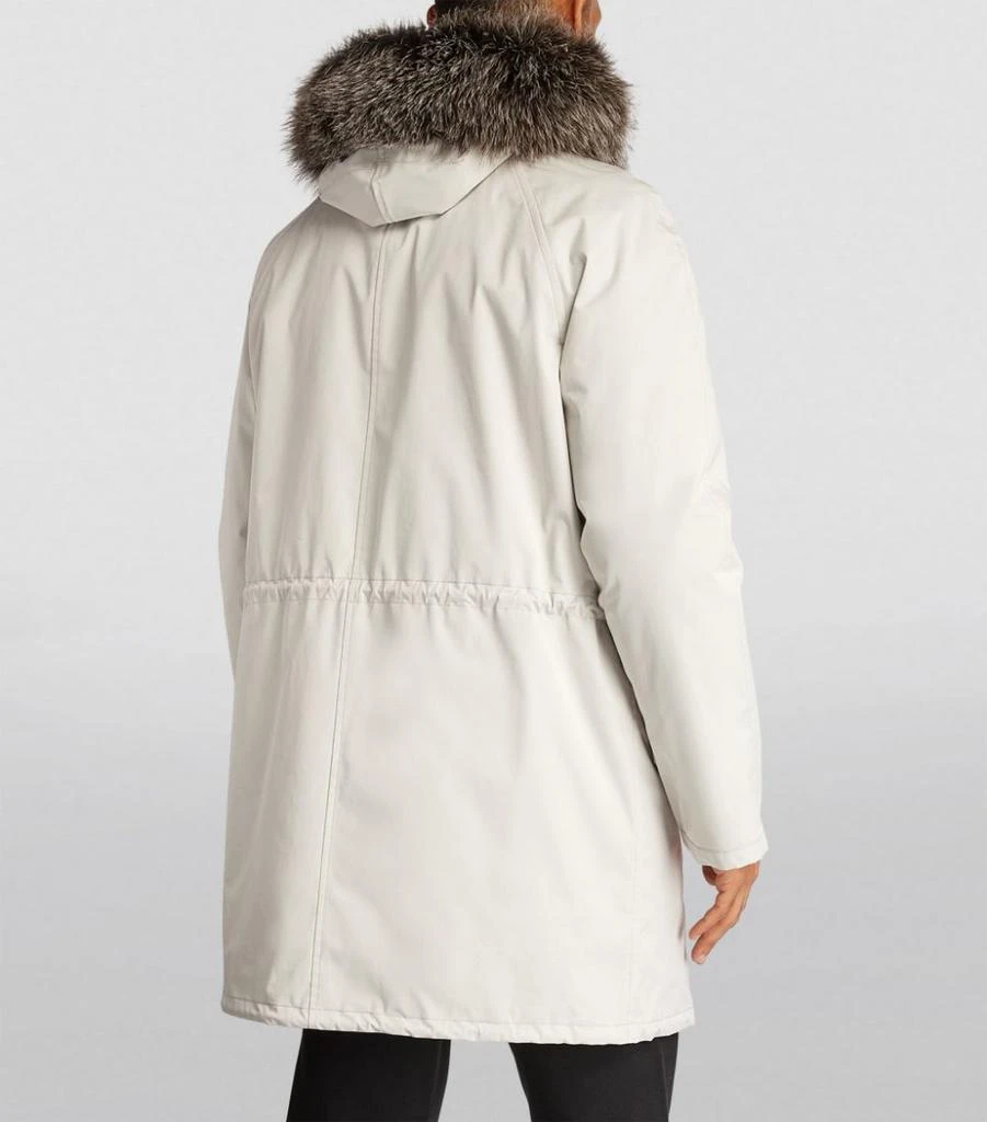 商品Yves Salomon|Rabbit Fur Lined Parka,价格¥21273,第4张图片详细描述