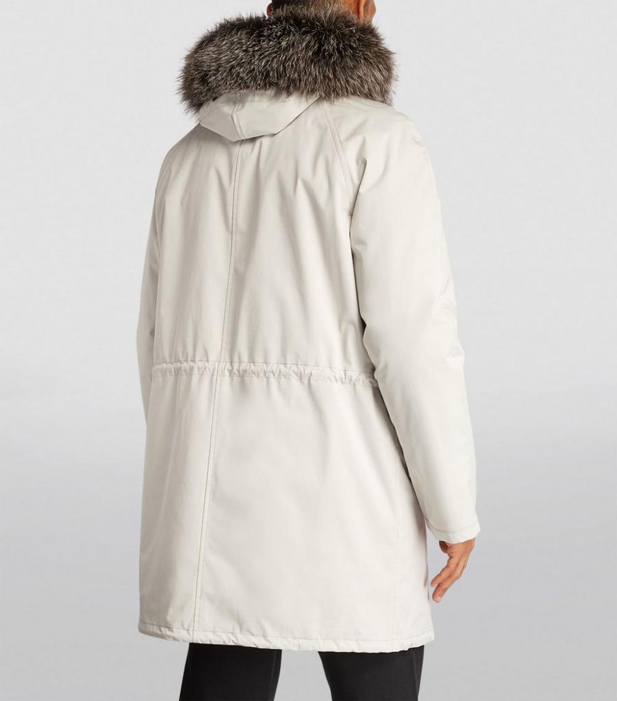 商品Yves Salomon|Rabbit Fur Lined Parka,价格¥18266,第6张图片详细描述