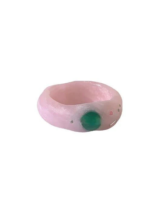 商品nff|Gemstone Ring - Candy Pink,价格¥438,第2张图片详细描述