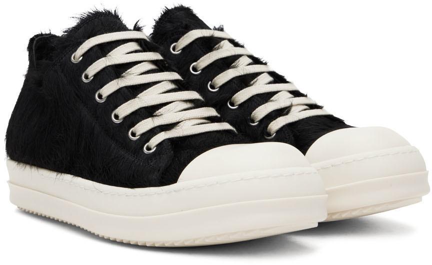 商品Rick Owens|Black Fur Sneakers,价格¥6844,第6张图片详细描述