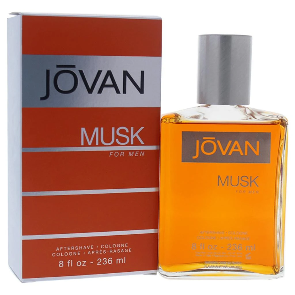 商品JOVAN|Musk by  for Men - 8 oz After Shave Cologne,价格¥283,第1张图片