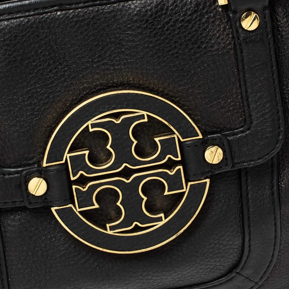 商品[二手商品] Tory Burch|Tory Burch Black Leather Mini Amanda Tote,价格¥2096,第5张图片详细描述