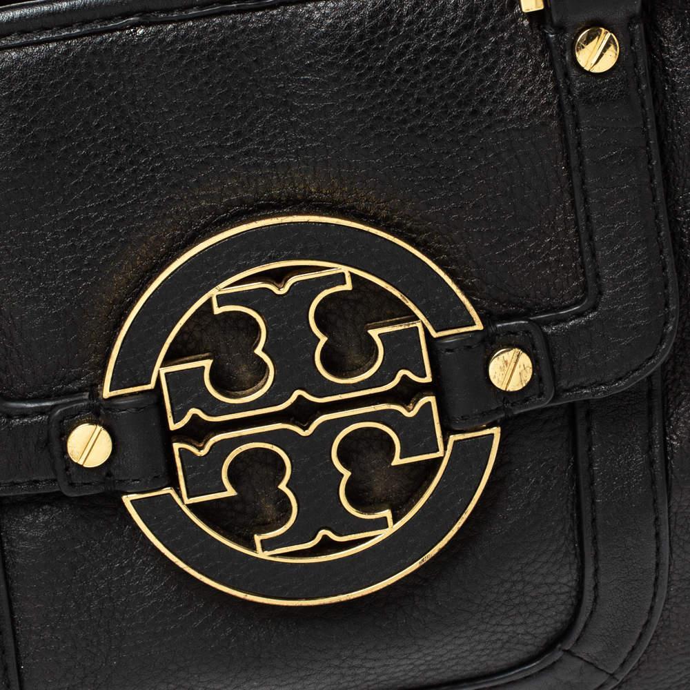 商品[二手商品] Tory Burch|Tory Burch Black Leather Mini Amanda Tote,价格¥1955,第7张图片详细描述